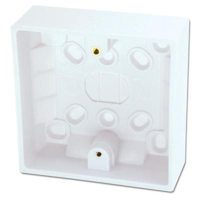 Surface Pattress Box Single Depth 32mm